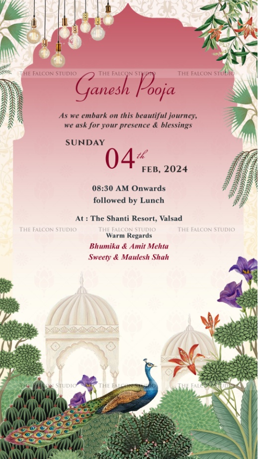 Shreya & Kaushal — Card 3