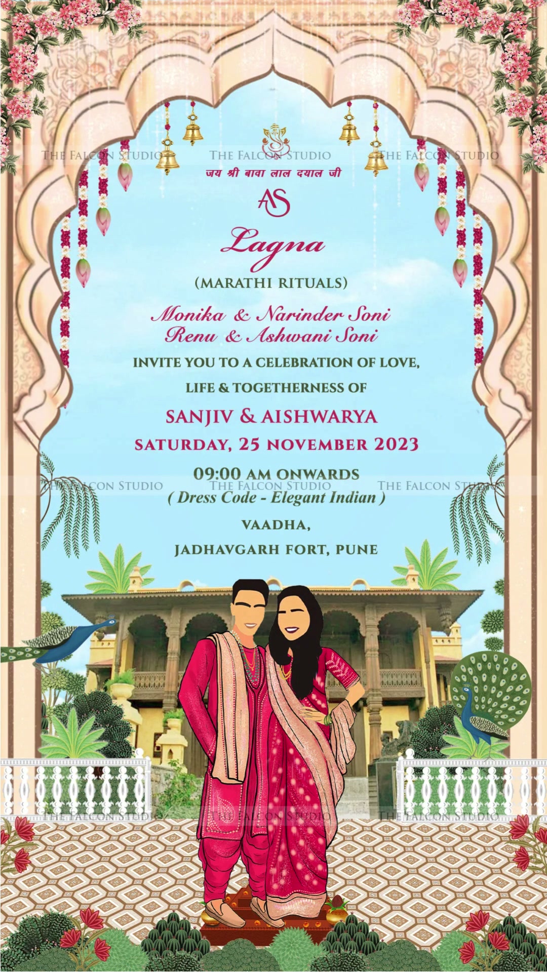 Sanjiv & Aishwarya — Jadhavgadh Fort — Video Invites